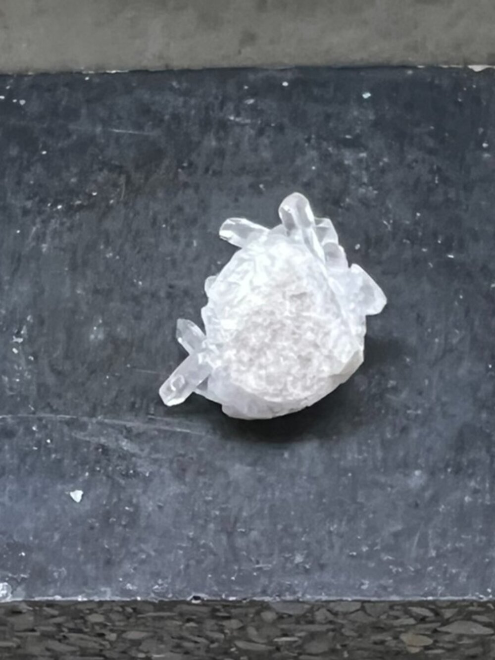 Clear Quartz Raw Natural Crystal Cluster, 2.1 ozs. - Picture 4 of 8